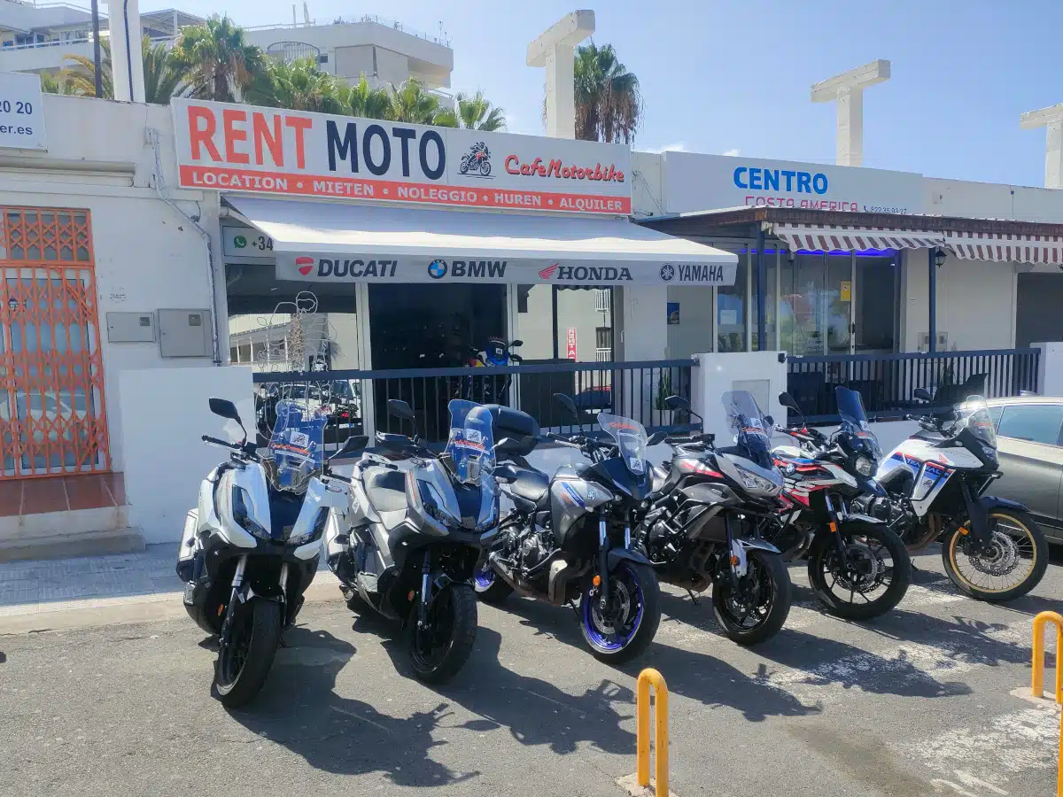 Cafemotorbike. Costa Adeje office.